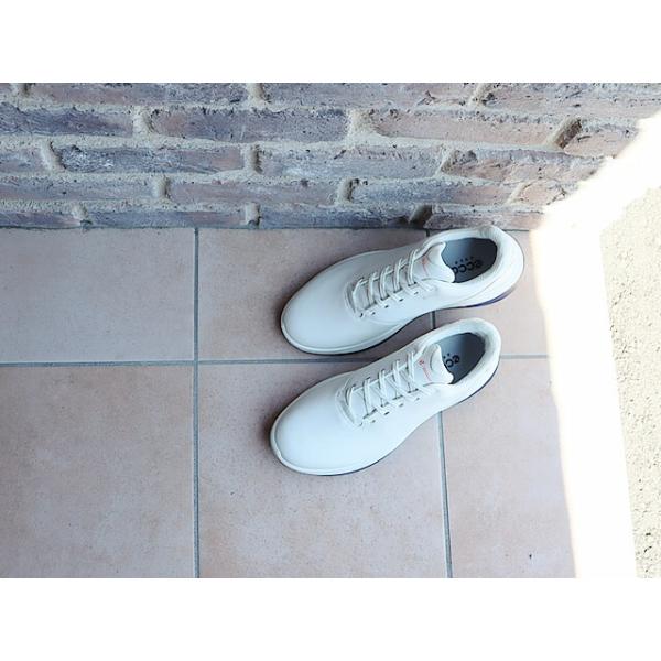 ECCO エコー ECCO MEN'S GOLF LT1 エコー メンズ ゴルフ LT1 WHITE ホワイト  スパイクレス 靴 スニーカー シューズ ウォータープルーフ 返品交換送料無料_2