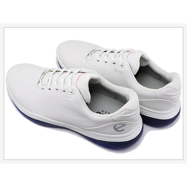 ECCO エコー ECCO MEN'S GOLF LT1 エコー メンズ ゴルフ LT1 WHITE ホワイト  スパイクレス 靴 スニーカー シューズ ウォータープルーフ 返品交換送料無料_4