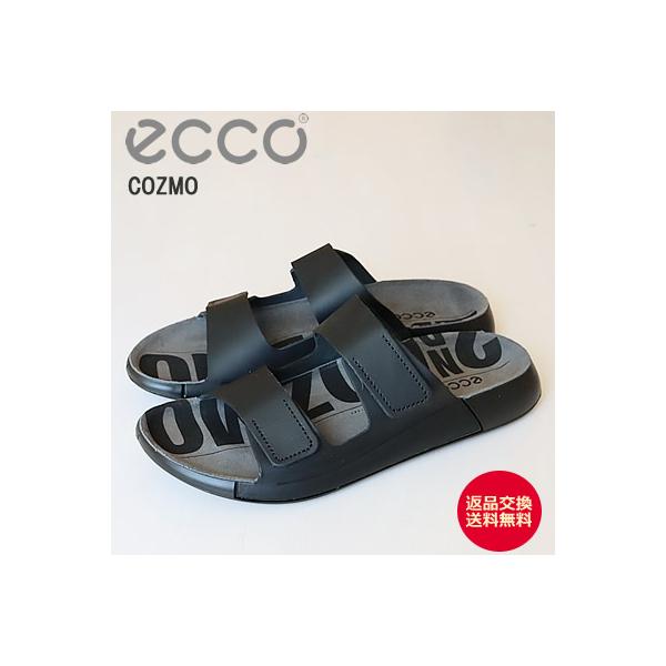 ECCO エコー ECCO COZMO WOMEN'S FLAT SANDAL コズモ ウィメンズ フラットサンダル  BLACK ブラック サンダル アウトドア キャンプ レディース 返品交換送料無料