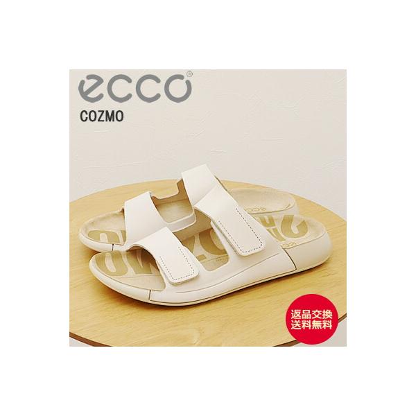 ECCO エコー ECCO COZMO WOMEN'S FLAT SANDAL コズモ ウィメンズ フラットサンダル  LIMESTONE ライムストーン サンダル レディース 返品交換送料無料