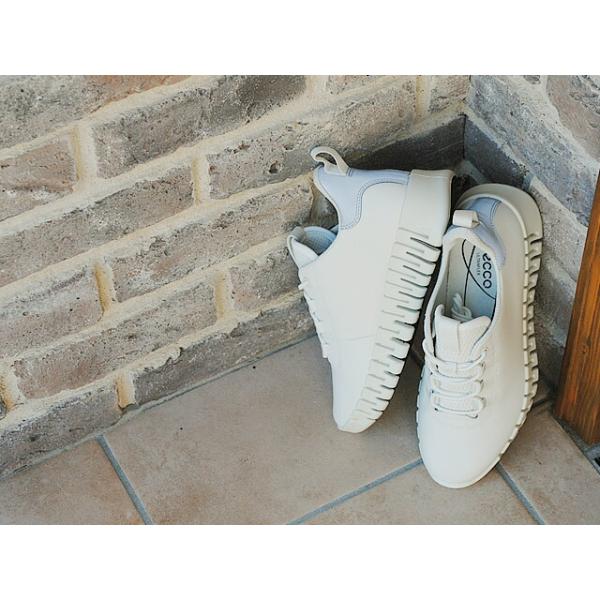 ECCO エコー GRUUV W グルーブ ウィメンズ WHITE/LIGHT GREY ホワイト/ライトグレー 返品交換送料無料_2