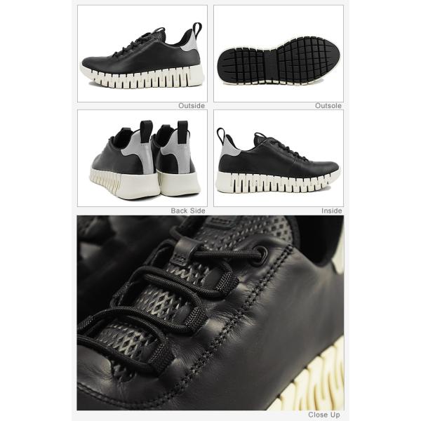 ECCO エコー GRUUV W グルーブ ウィメンズ BLACK/LIGHT GREY ブラック/ライトグレー 返品交換送料無料_5