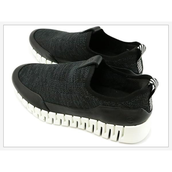 返品交換送料無料ECCO エコー ECCO gruuv easy-slip women エコー グルーブ イージースリップ ウィメンズ BLACK ブラック スリップオン_4