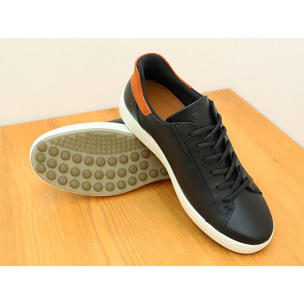 ECCO エコー ECCO SOFT 7 MENS エコー ソフト7 メンズ BLACK/COGNAC ブラック/コニャック カジュアル スリップイン機能 返品交換送料無料_2