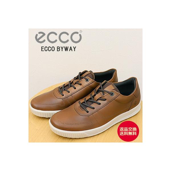 ECCO エコー ECCO BYWAY バイウェイ CAMEL キャメル  メンズ カジュアル レザー 返品交換送料無料