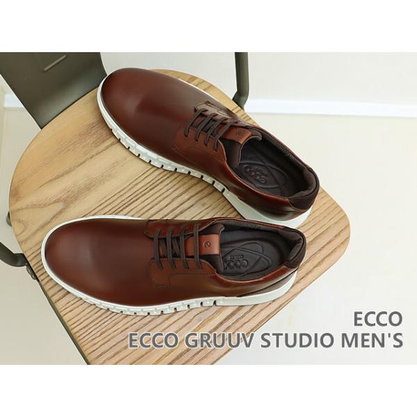 ECCO エコー ECCO GRUUV STUDIO MENS グルーブ スタジオ メンズ MINK/MOCHA ミンク/モカ 靴 スニーカー カジュアル シューズ 返品交換送料無料_1
