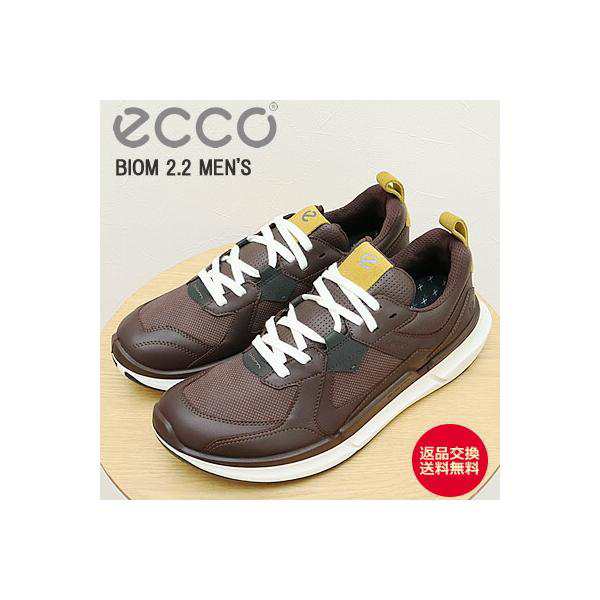 ECCO エコー BIOM 2.2 MEN'S LOW GORE-TEX LEA バイオム 2.2 メンズ ロー ゴアテックス レザー  モカ/モカ/オリーブオイル  カジュアル 防水 返品交換送料無料の通販は