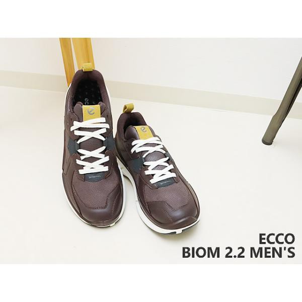ECCO エコー BIOM 2.2 MEN'S LOW GORE-TEX LEA バイオム 2.2 メンズ ロー ゴアテックス レザー  モカ/モカ/オリーブオイル  カジュアル 防水 返品交換送料無料の通販は