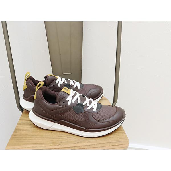 ECCO エコー BIOM 2.2 MEN'S LOW GORE-TEX LEA バイオム 2.2 メンズ ロー ゴアテックス レザー  モカ/モカ/オリーブオイル  カジュアル 防水 返品交換送料無料の通販は
