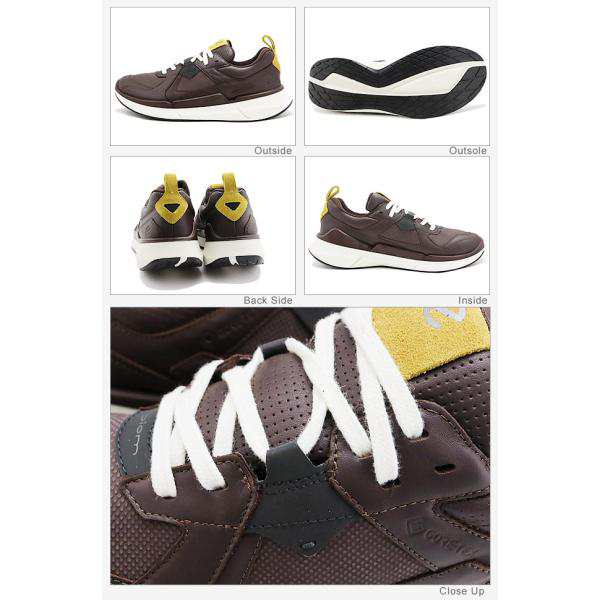 ECCO エコー BIOM 2.2 MEN'S LOW GORE-TEX LEA バイオム 2.2 メンズ ロー ゴアテックス レザー  モカ/モカ/オリーブオイル  カジュアル 防水 返品交換送料無料の通販は