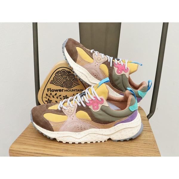 Flower MOUNTAIN フラワー マウンテン WAVES ウェーブス OCHER/ OLIVE オーカー/オリーブ_2