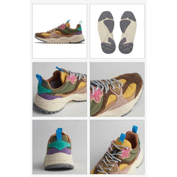 Flower MOUNTAIN フラワー マウンテン WAVES ウェーブス OCHER/ OLIVE