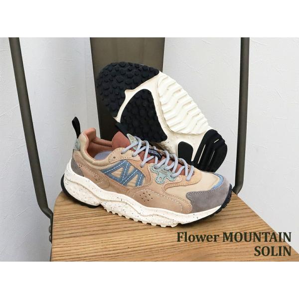 Flower MOUNTAIN フラワー マウンテン SOLIN ソウリン GRAY/BEIGE返品交換送料無料_1
