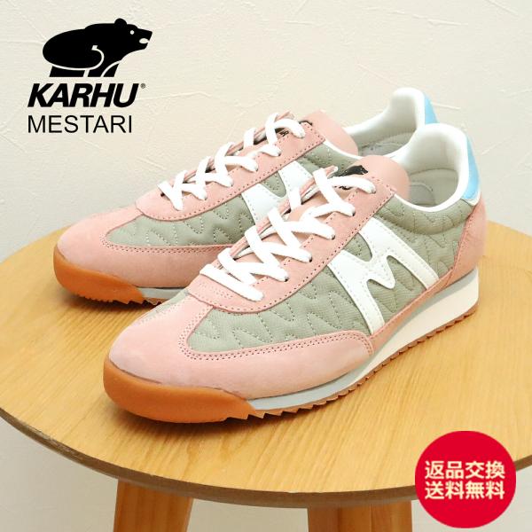 返品交換送料無料KARHU カルフ Mestari メスタリ CAMEO ROSE/WHITE カメオローズ/ホワイト 靴 スニーカー レトロランニング シューズ メンズ レディース