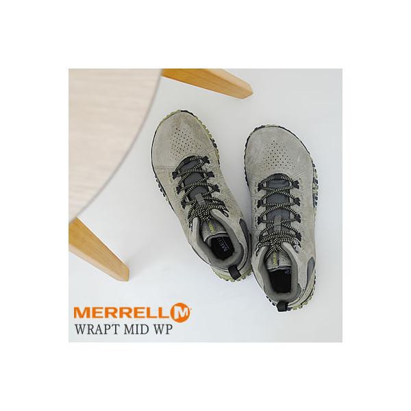 MERRELL メレル メンズ レディース WRAPT MID WATERPROOF ラプト ミッド ウォータープルーフ OLIVE オリーブ 靴 スニーカー アウトドア