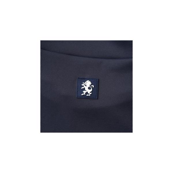 PATRICK GOLF パトリック ゴルフ メンズ ベアスムースロゴプリントモックネック NVY ネイビー 半袖シャツ 接触冷感 UVカット 返品交換送料無料