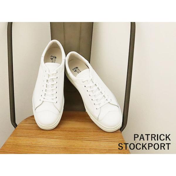 PATRICK パトリック STOCKPORT ストックポート WHT ホワイト 返品交換送料無料_1