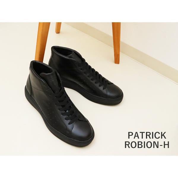PATRICK パトリック ROBION-H ロビオン・ハイ BLK ブラック返品交換送料無料_1