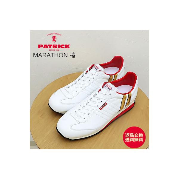 PATRICK パトリック MARATHON 椿  マラソンツバキ WHT ホワイト 返品交換送料無料