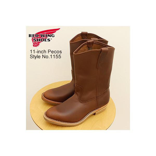 RED WING レッドウィング 1155 Pecos 11インチペコス BROWN
