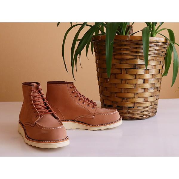 RED WING レッドウィング 3319 WOMEN'S  6" Classic Moc ウィメンズ 6インチ クラシックモック ダスティローズ"アビリーン"  スエード 返品交換送料無料