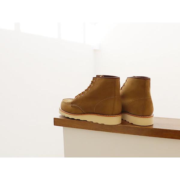 RED WING レッドウィング 3377 WOMEN'S  6" Classic Moc ウィメンズ 6インチ クラシックモック  オリーブ"モハベ" ラフアウト スエード 返品交換送料無料