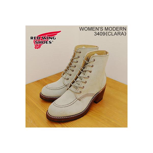 RED WING レッドウィング 3409 WOMEN'S  MODERN CLARA ウィメンズ モダン クララ White Sand 