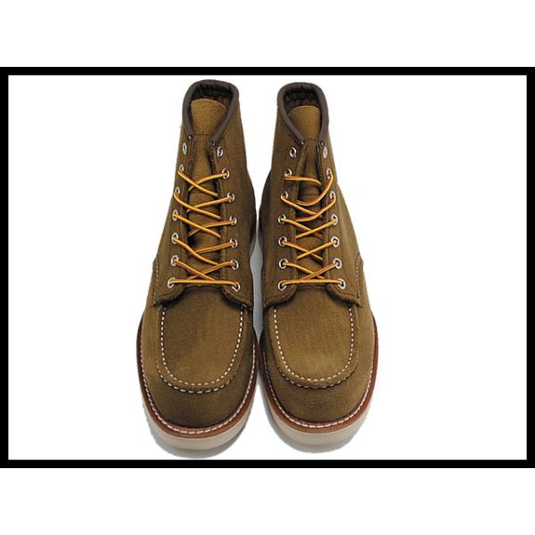 RED WING レッドウィング 8881 CLASSIC WORK 6”MOC-TOE クラシックワーク 6インチ モックトゥ Olive”Mohave” オリーブ”モハヴェ” 返品交換送料無料