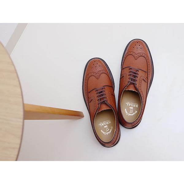 REGAL リーガル ウィングチップ 2235 BROWN ブラウン ビジネス