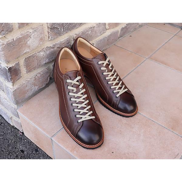 REGAL リーガル レザースニーカー ビジネスシューズ ブラウン 25.0cm
