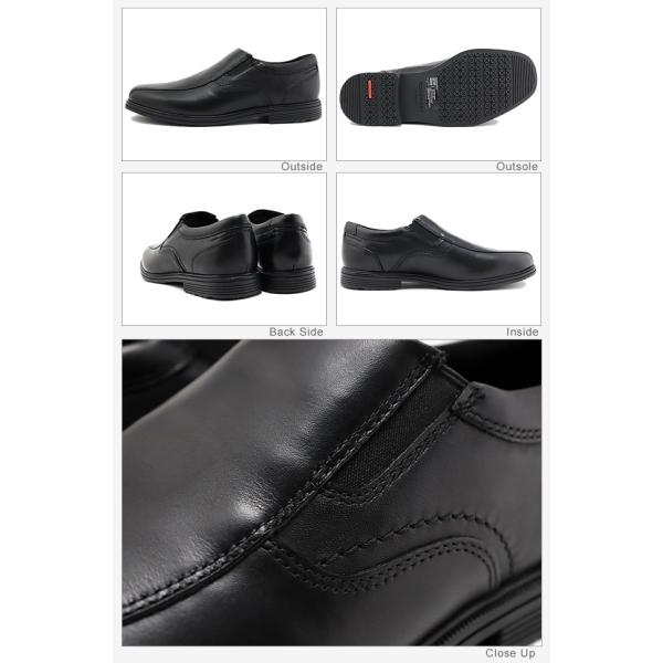 ROCKPORT ロックポート TAYLOR WP SLIP ON テイラー ウォータープルーフ スリッポン RPI-CI0820W BLACK ブラック ビジネスシューズ 防水 返品交換送料無料_5