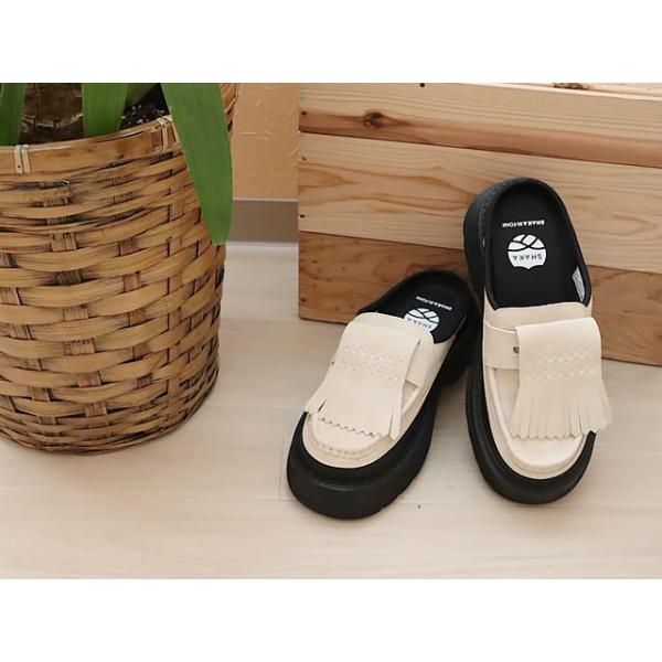 SHAKA シャカ KILT LOAFER MULE CHUNKY キルト ローファー ミュール