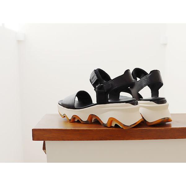 SOREL ソレル レディース KINETIC IMPACT Y-STRAP HIGH SANDAL キネティック インパクト ワイストラップ ハイ サンダル ブラック, チョーク 返品交換送料無料_2