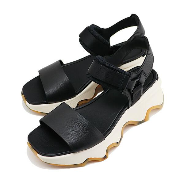 SOREL ソレル レディース KINETIC IMPACT Y-STRAP HIGH SANDAL キネティック インパクト ワイストラップ ハイ サンダル ブラック, チョーク 返品交換送料無料_3
