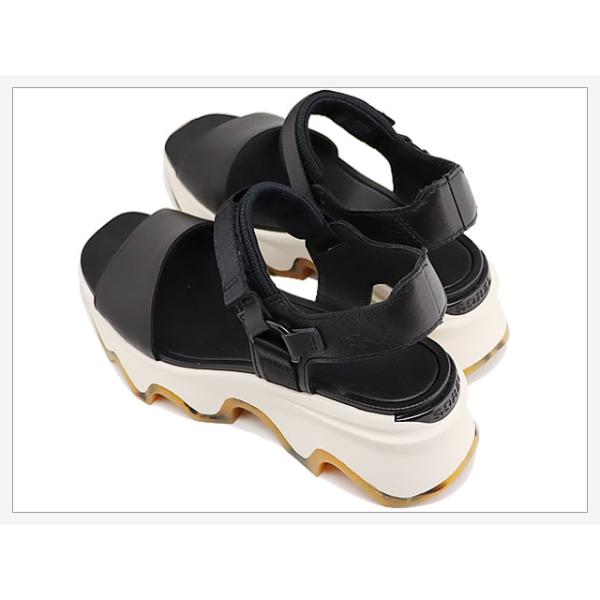 SOREL ソレル レディース KINETIC IMPACT Y-STRAP HIGH SANDAL キネティック インパクト ワイストラップ ハイ サンダル ブラック, チョーク 返品交換送料無料_4