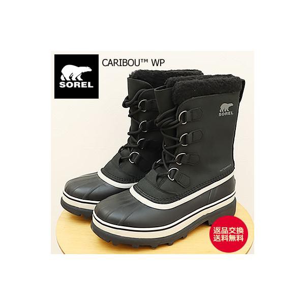 SOREL ソレル CARIBOU WP カリブーウォータープルーフ Black
