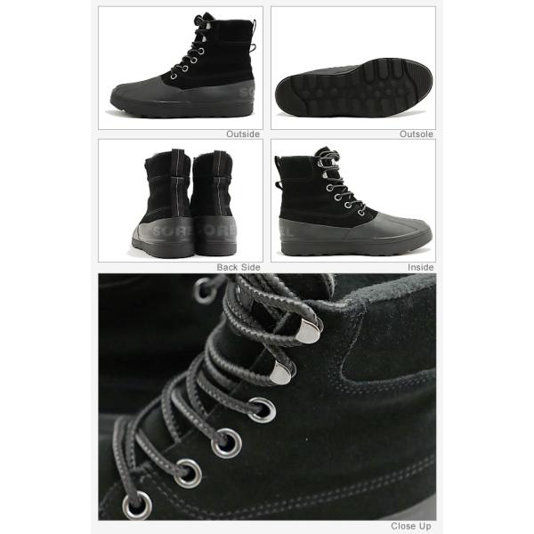 SOREL ソレル SOREL METRO II BOOT WP ソレル メトロ2 ブーツウォータープルーフ Black, Jet ブラック,ジェット CHEYANNE シャイアン_5