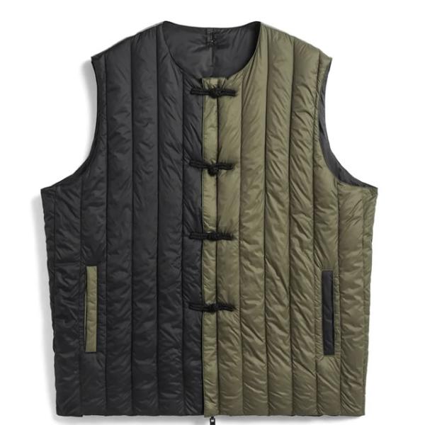 APPLEBUM アップルバム Innercotton Vest -KHAKI- メンズ ベスト 中綿ベスト スタンドカラー atfjkt