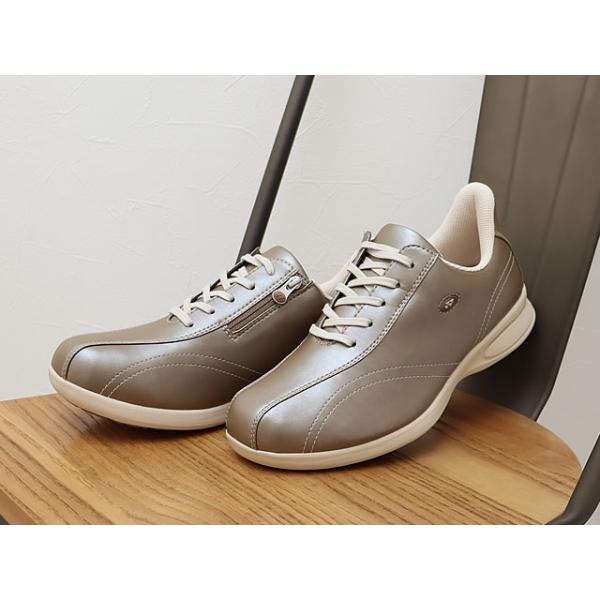 YONEX ヨネックス  パワークッション レディース L130W パールカーキ 4.5E  コンフォート ウォーキング スニーカー シューズ 撥水 幅広 返品交換送料無料