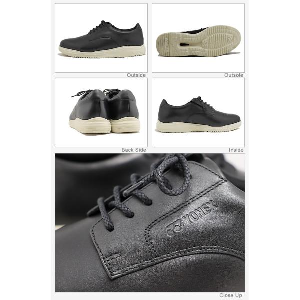 YONEX ヨネックス  パワークッション M126 BLACK/WHITE ブラック/ホワイト 3.5E  コンフォート ウォーキング 靴  スニーカー 撥水 SHWM126 返品交換送料無料