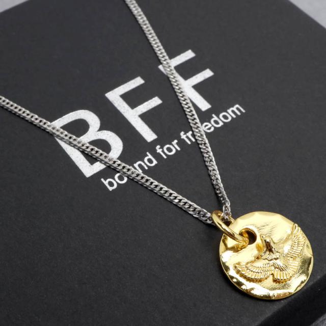 BFF ブランド イーグルネックレス ゴールド 18k gp シルバー925
