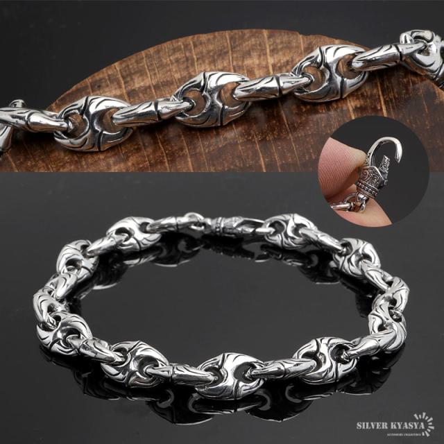 ペーパーチェーン シルバーブレスレットSILVER925 20cm ペーパー