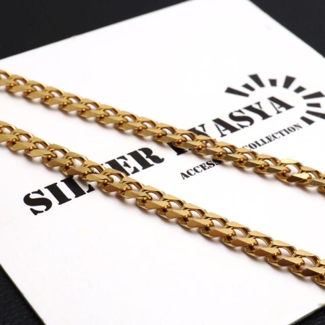 ステンレス 喜平ネックレス チェーンネックレス 幅3.6mm 長さ3