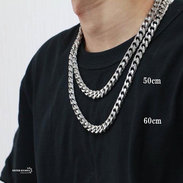 ステンレス　喜平ネックレス　マイアミ　キューバン　幅12ミリ20インチ　LEX ステンレス 喜平ネックレス マイアミ キューバン 幅12ミリ20