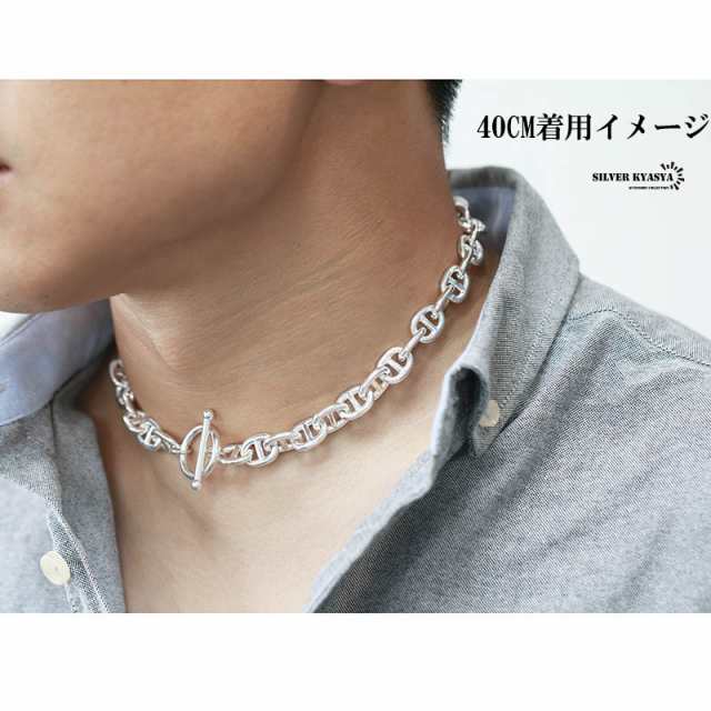 太幅 チェーンネックレス 小豆チェーン あずき マンテル ネックレス シルバー silver ネックレス マンテル チョーカー 40cm 50cm  60cm 父の通販はau PAY マーケット - SILVER KYASYA au PAY マーケット店 | au PAY マーケット－通販サイト