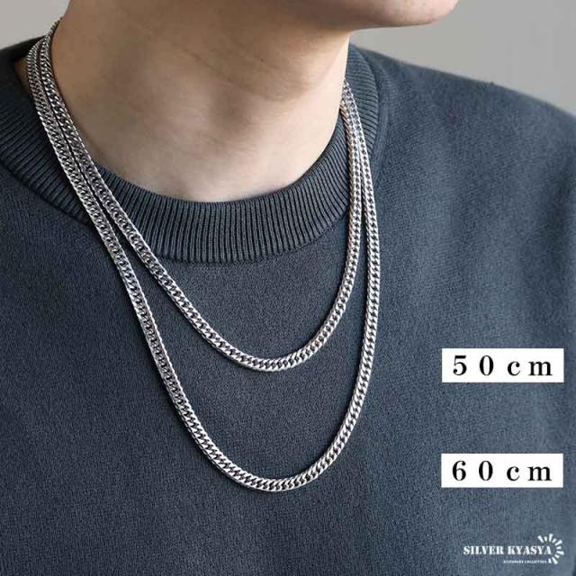 ステンレス製 鬼面ネックレス シルバー ゴールド バイカラー