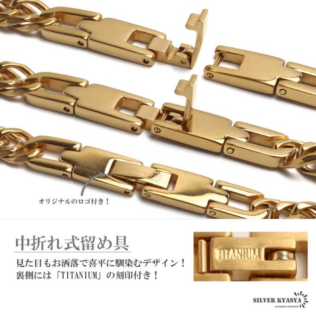 純チタン製 軽い ダブル喜平チェーンネックレス 喜平ネックレス チタン