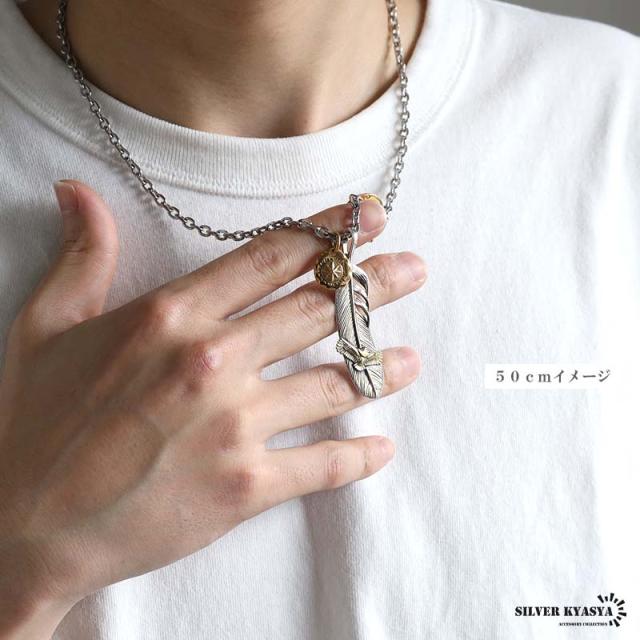 シルバー925　 生前ガボール　タイプ カスタム ネックレス GABORATORY(ガボラトリー)クォーター4ハートチゼルドクロス