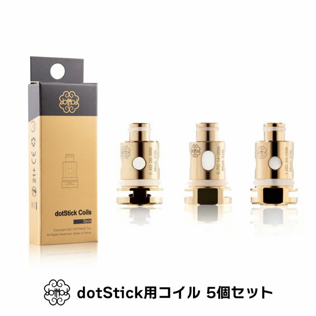 コイル for dotmod dotStick 5個パック 電子タバコ vape ドットモッド