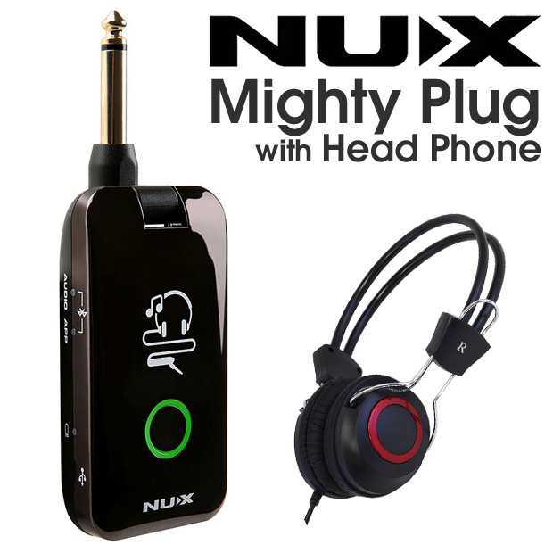 NUX MIGHTY PLUG MP-2 多機能 ヘッドホンアンプ イヤホン、ヘッドホン